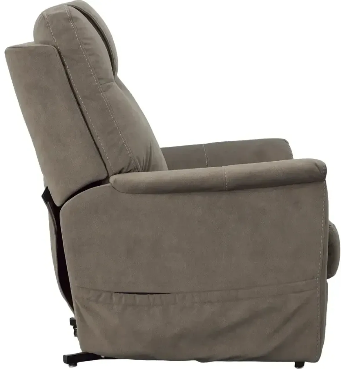 TRU Motion Lift Chair w/Headrest & Lumbar - Arula Elephant