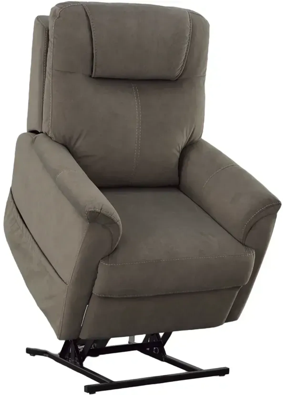 TRU Motion Lift Chair w/Headrest & Lumbar - Arula Elephant