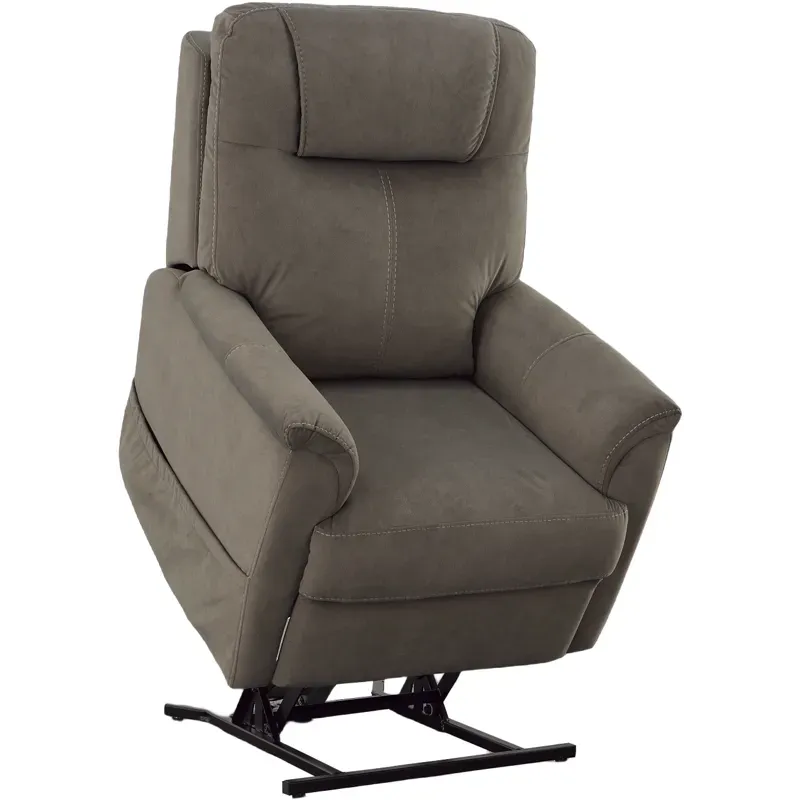 TRU Motion Lift Chair w/Headrest & Lumbar - Arula Elephant