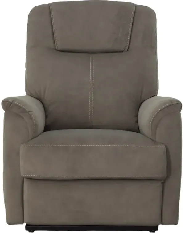 TRU Motion Lift Chair w/Headrest & Lumbar - Arula Elephant