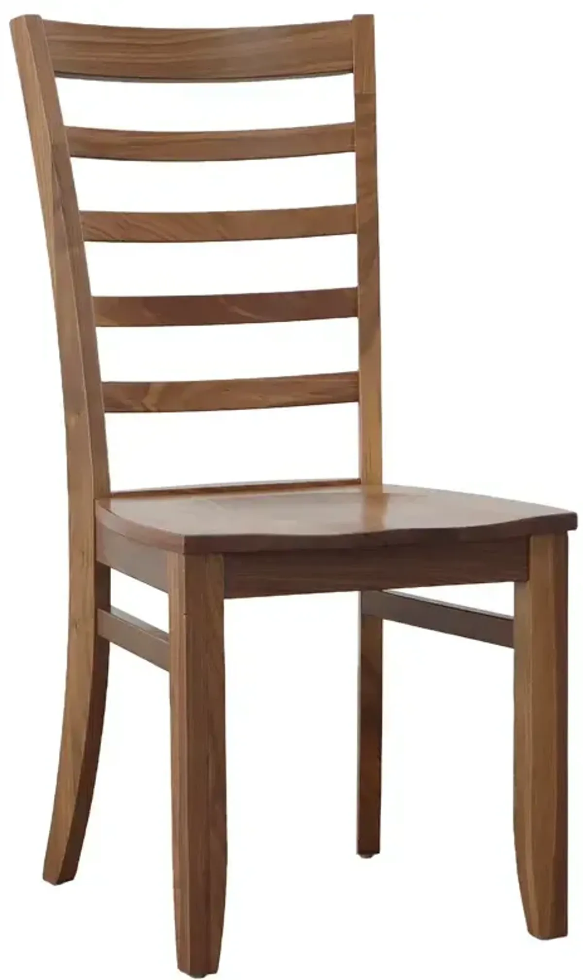 Dexter Side Chair w/Wood Seat - Walnut