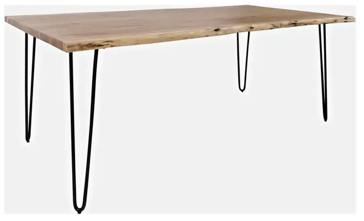 Nature's Edge Live Edge 79" Dining Table - Natural