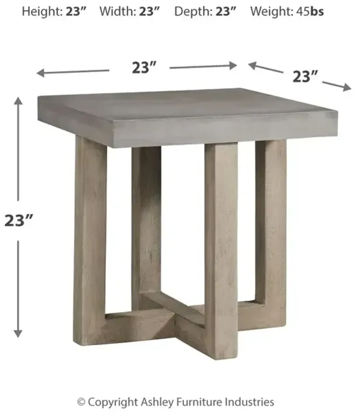 Lockthorne End Table