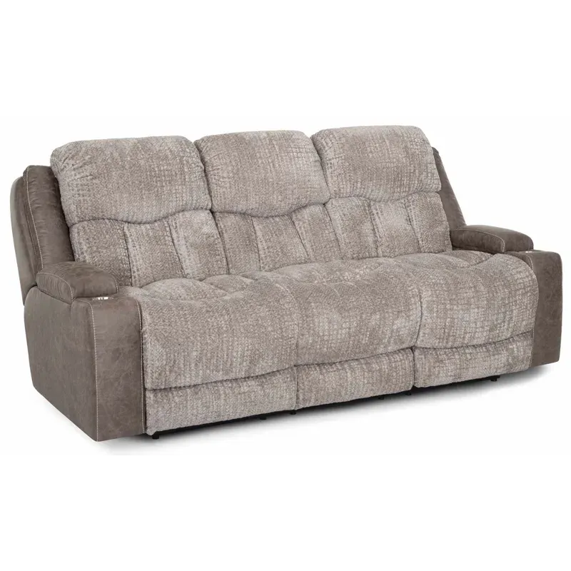 Denali Power Reclining Sofa w/ Power Headrest - Boswell Dove