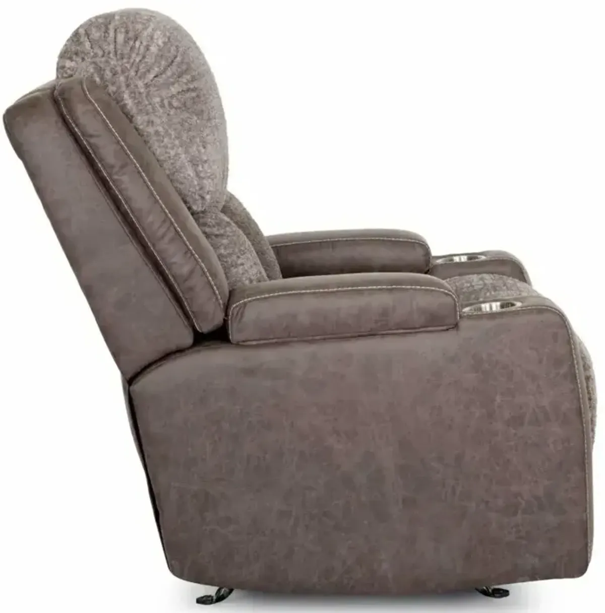 Denali Power Reclining Rocker Recliner w/ Power Headrest - Boswell Dove