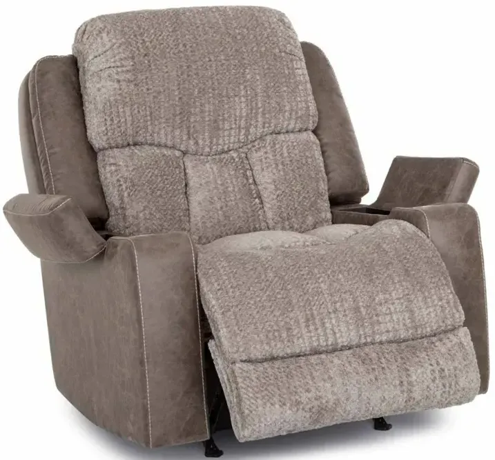 Denali Power Reclining Rocker Recliner w/ Power Headrest - Boswell Dove