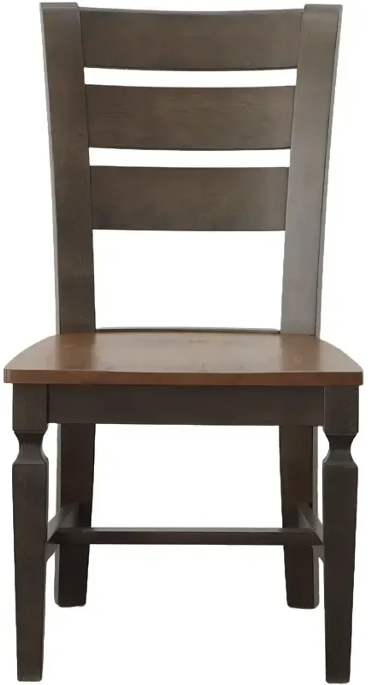 Ladderback Chair in Hickory & Coal