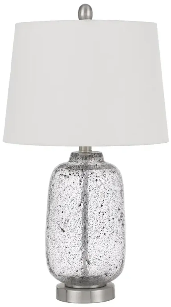 Solaro Distressed Glass Table Lamp