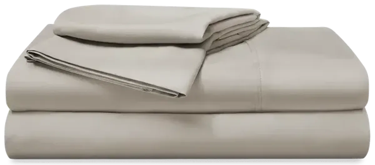 Basic Sheet Set-Medium Beige-Twin