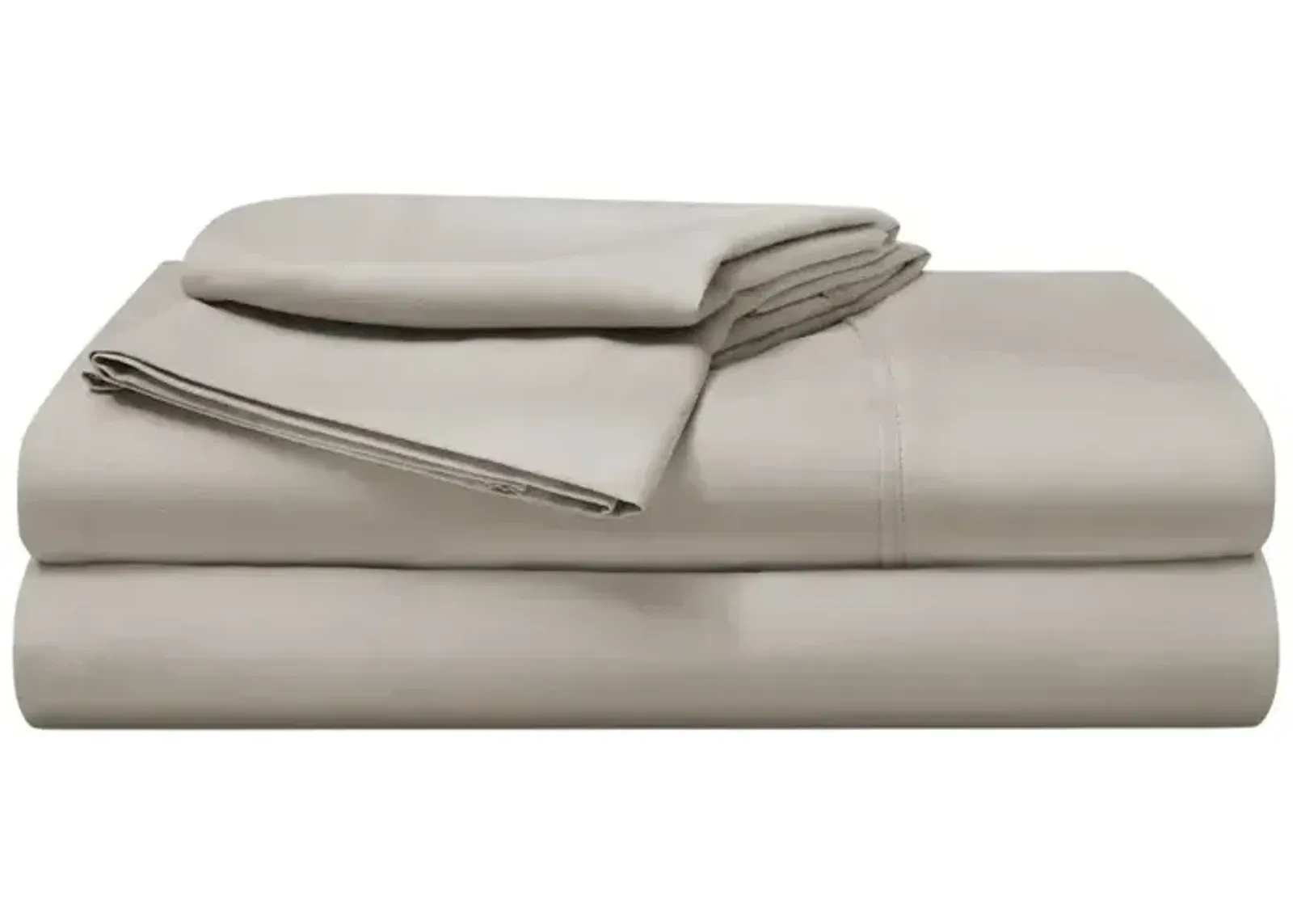 Basic Sheet Set-Medium Beige-Twin XL