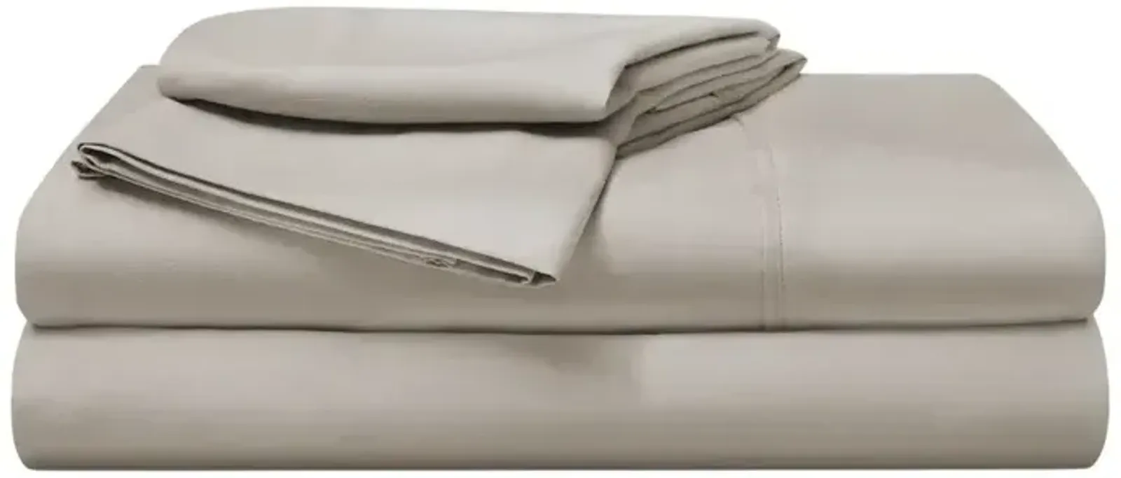 Basic Sheet Set-Medium Beige-Twin XL