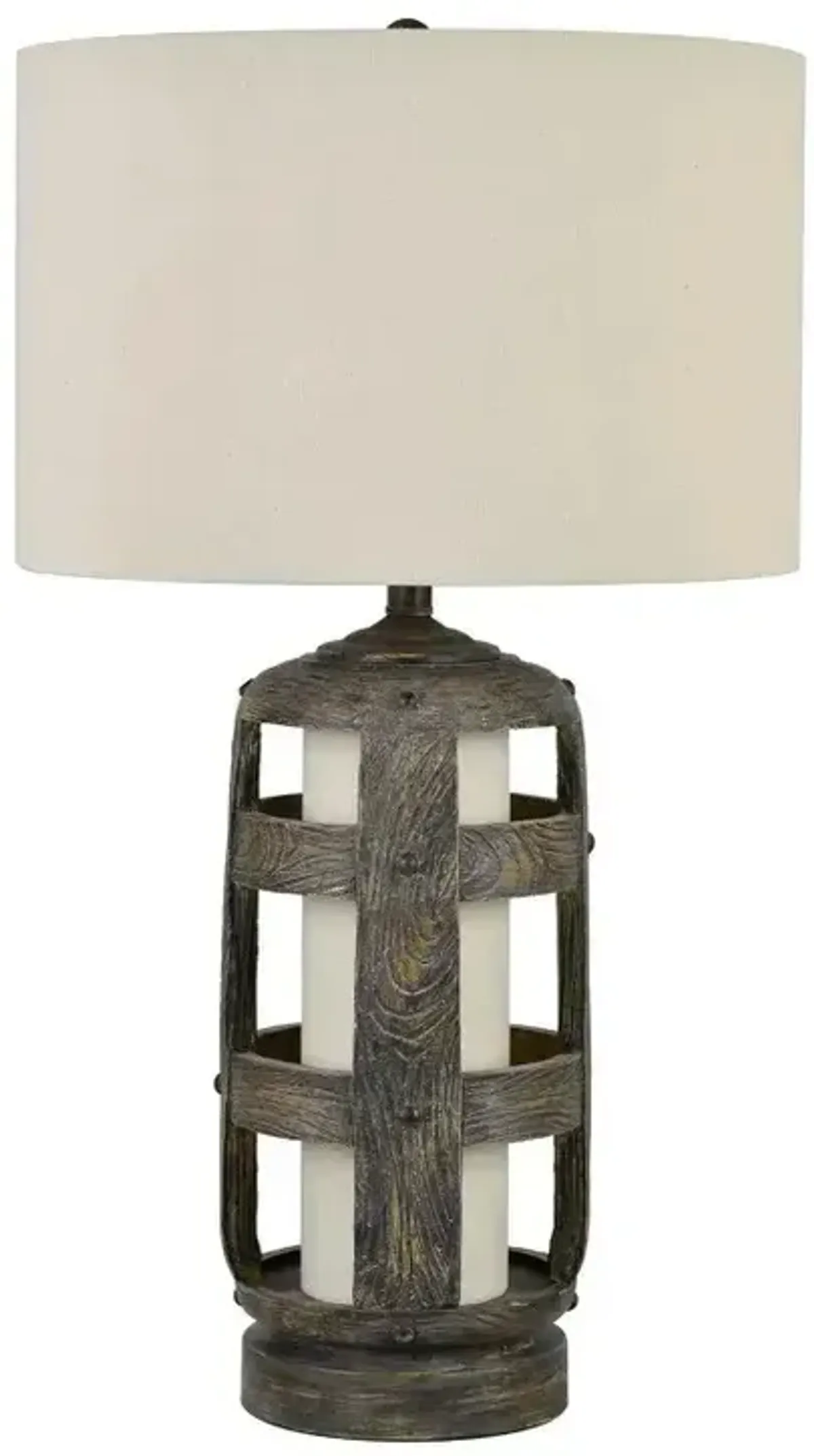 Hayward Open Windows Table Lamp with Nightlight