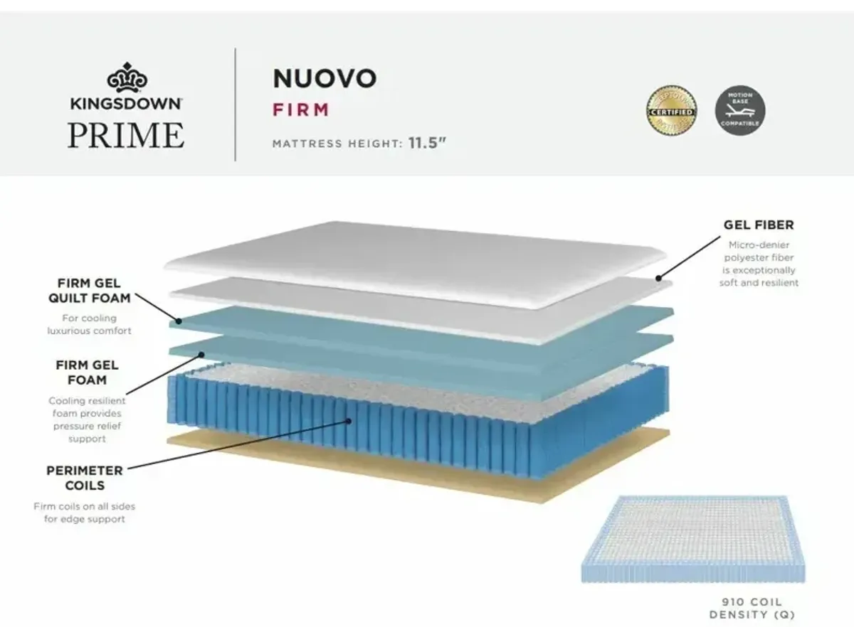 Nuovo Firm 11.5" Mattress