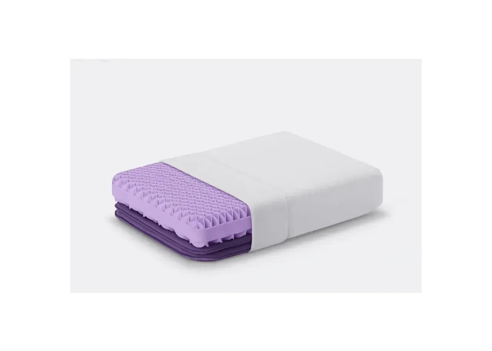 Purple Pillow with Booster