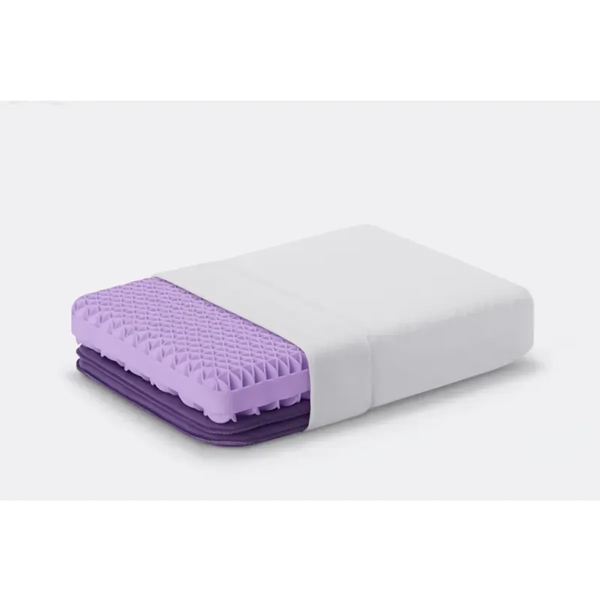 Purple Pillow with Booster