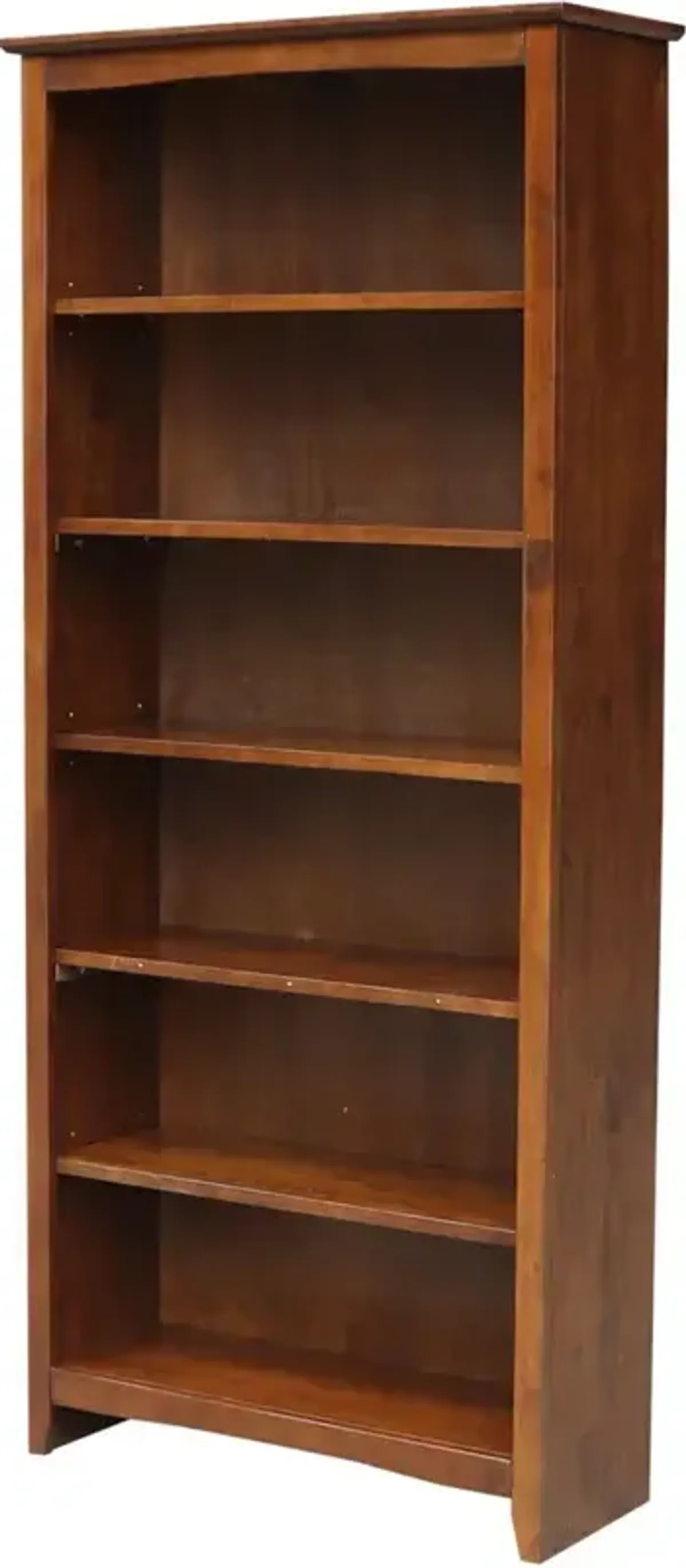 72'' Shaker Bookcase Espresso