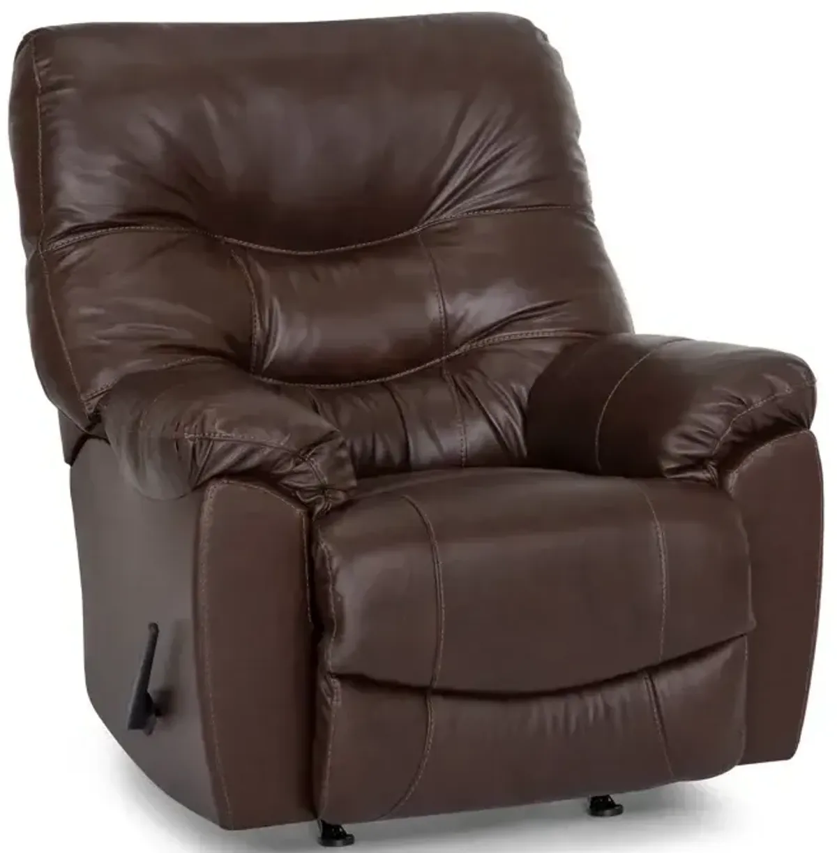 Trilogy Leather Rocker Recliner - Federica Brown