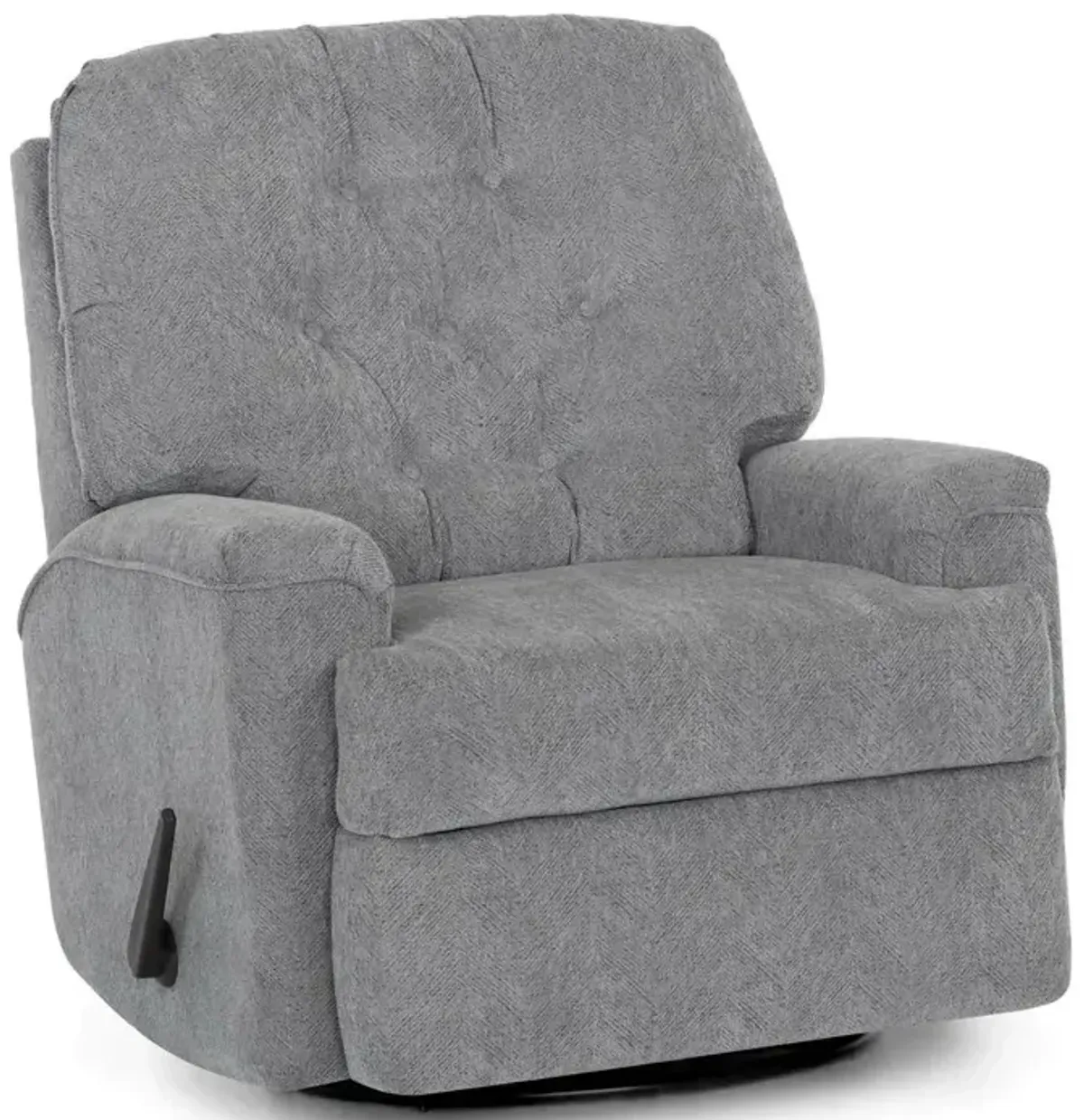 Cassidy Petite Swivel Glider Recliner - Tycoon Cloud