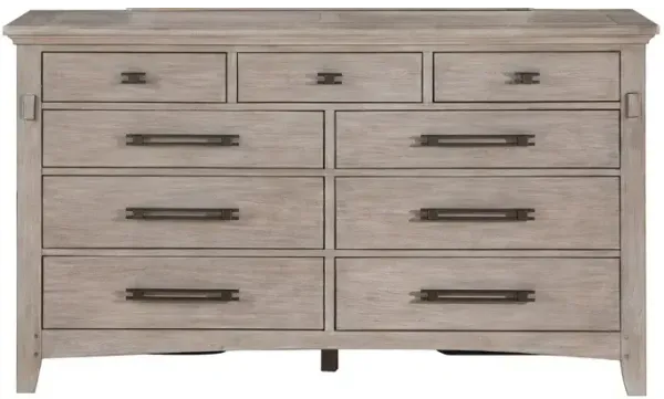 Mission Oak Dresser - Taupe