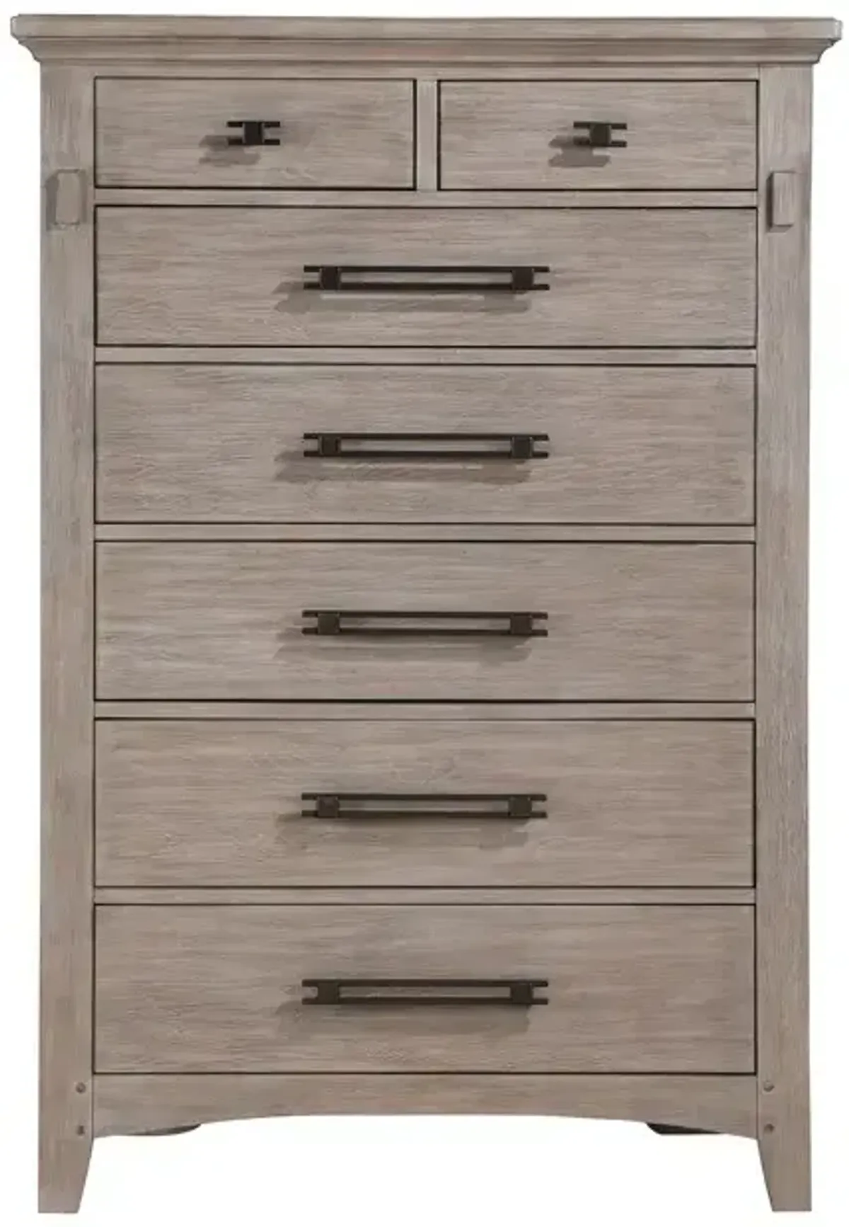 Mission Oak Chest - Taupe