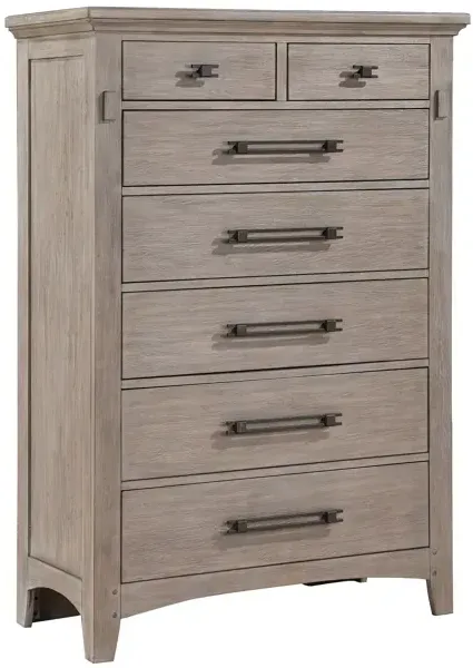 Mission Oak Chest - Taupe