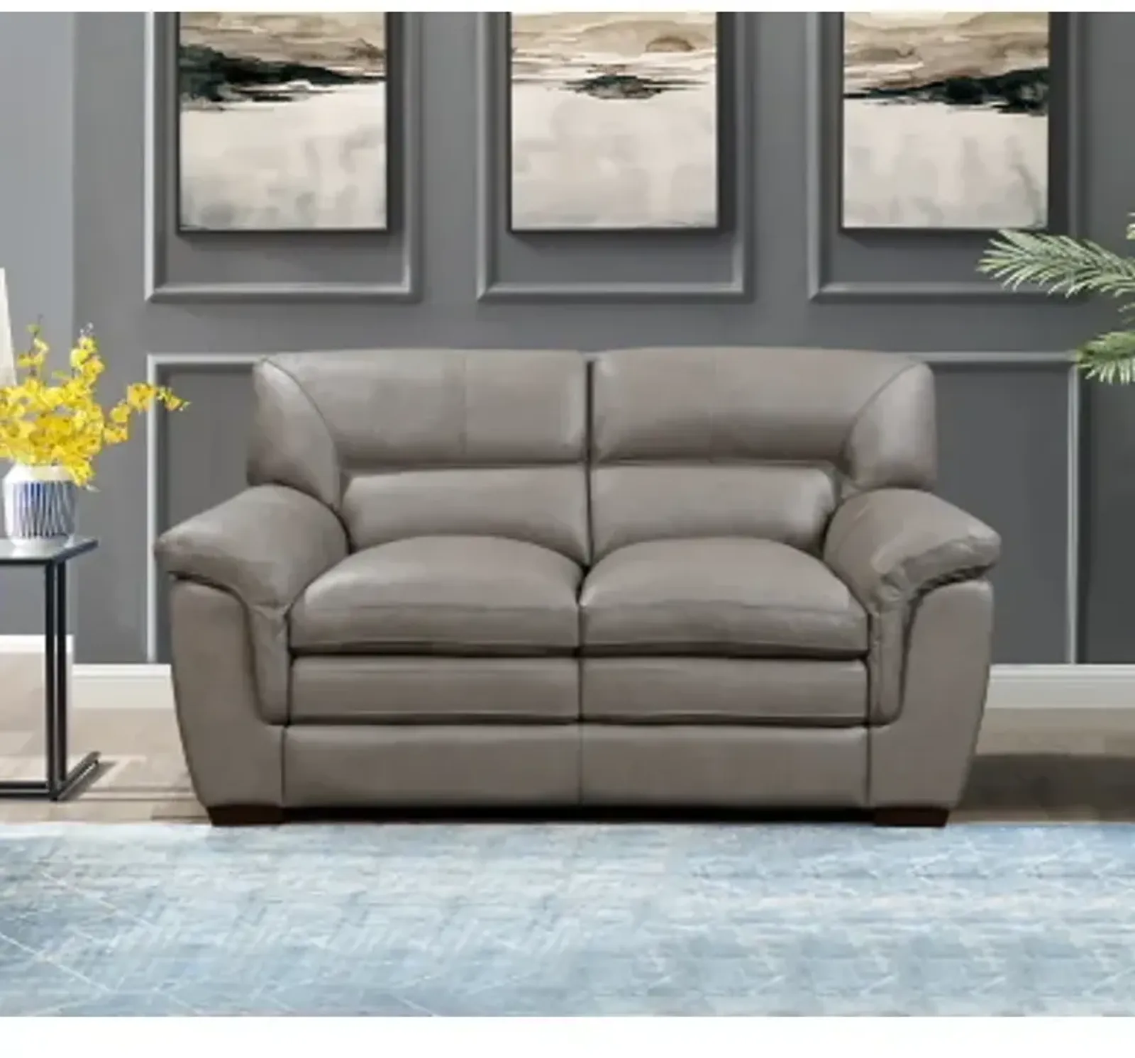 Loveseat - Light Gray