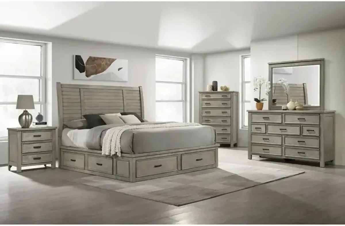 Sullivan 9 Drawer Dresser - Drift Grey