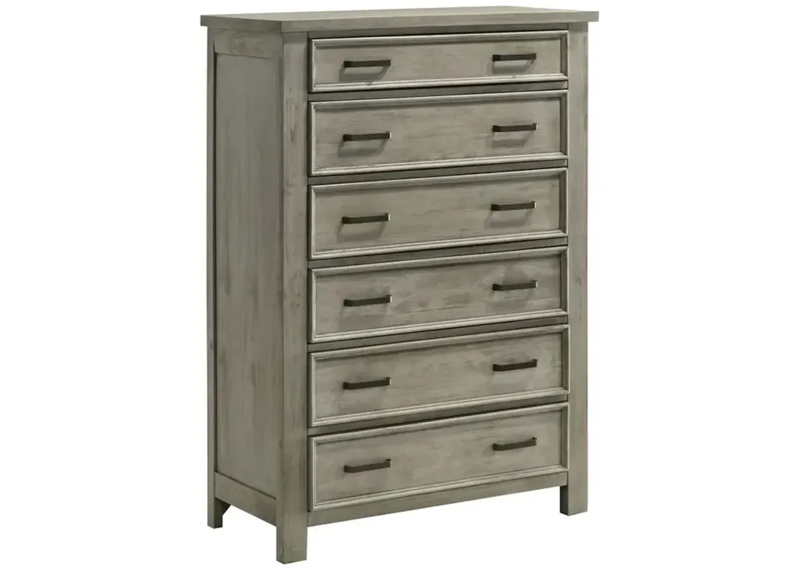 Sullivan 6 Drawer Chest - Drift Grey