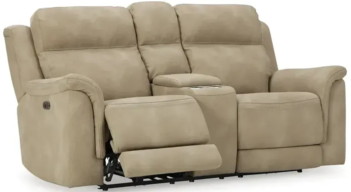 Next-Gen DuraPella Power Reclining Loveseat with Console