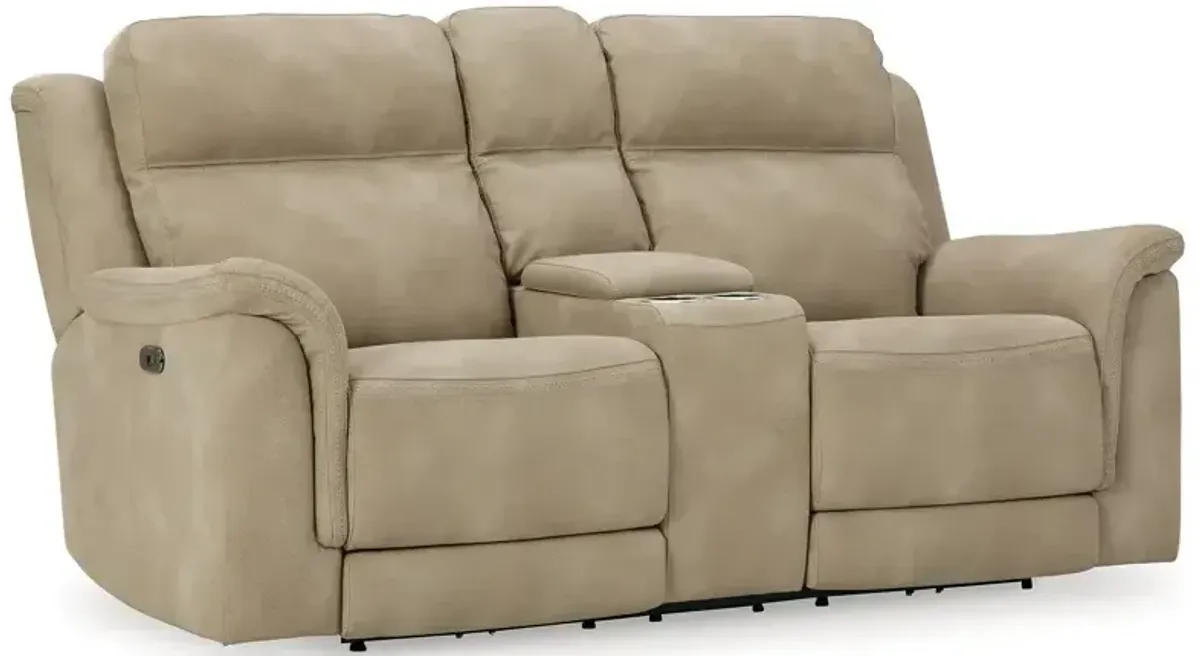 Next-Gen DuraPella Power Reclining Loveseat with Console