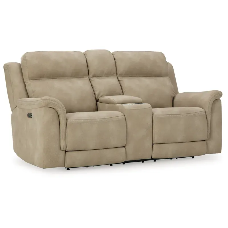 Next-Gen DuraPella Power Reclining Loveseat with Console