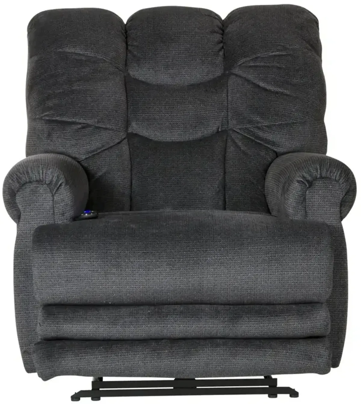 Malone Power "Lay Flat" Recliner w/Ext Otto - Ink