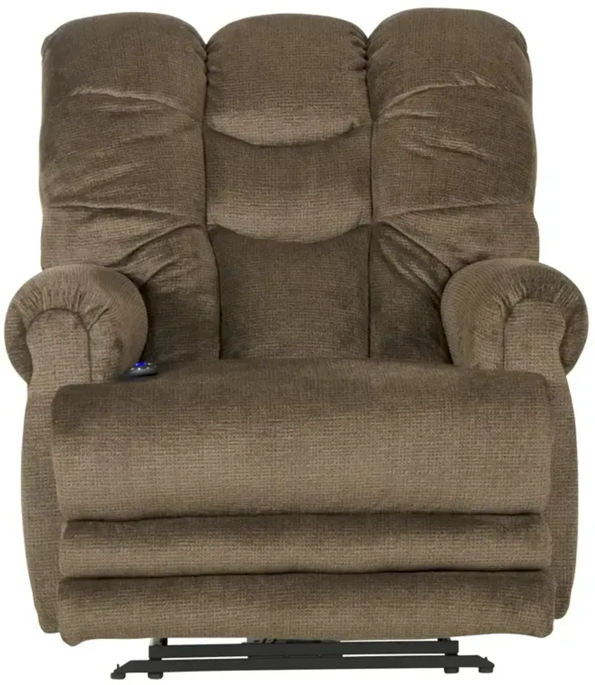 Malone Power Lay Flat Recliner - Truffle