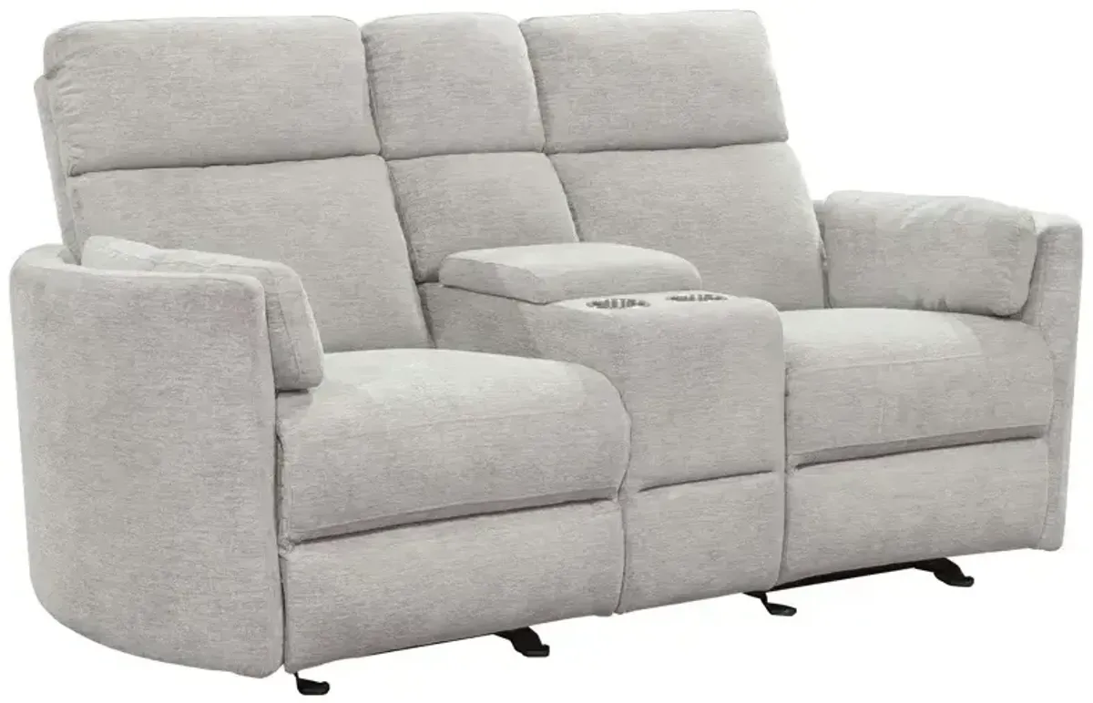 Radius - Mineral Power Glider Console Loveseat