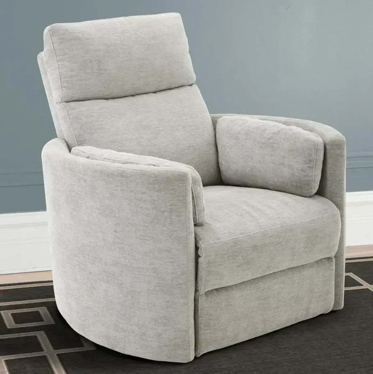 Radius Mineral Power Swivel Glider Recliner