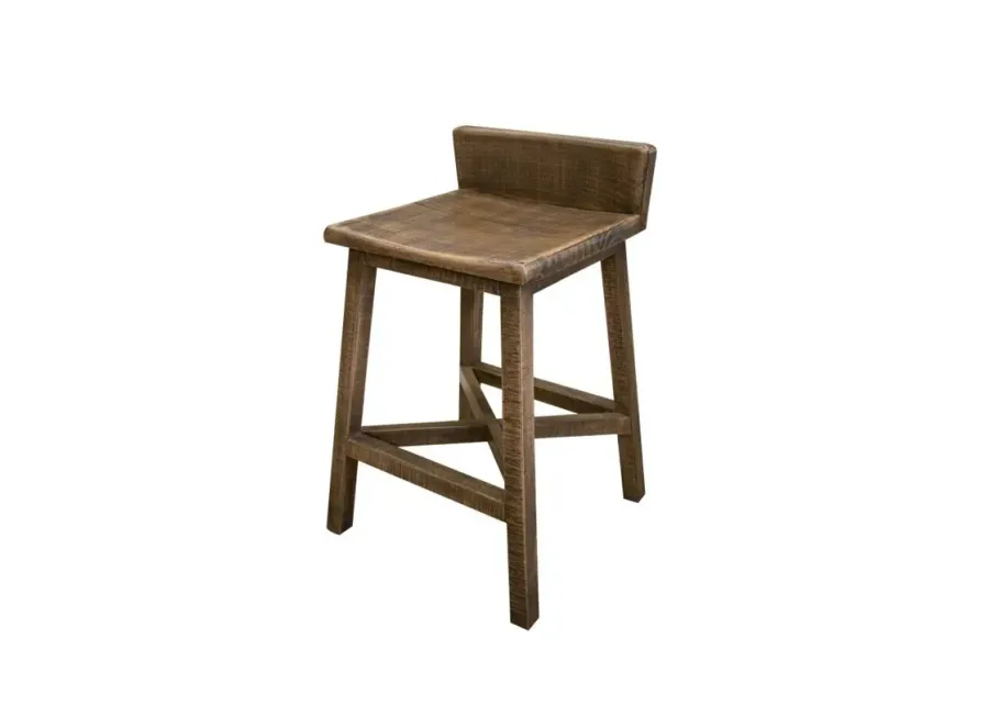 Aruba 24" Wooden Stool