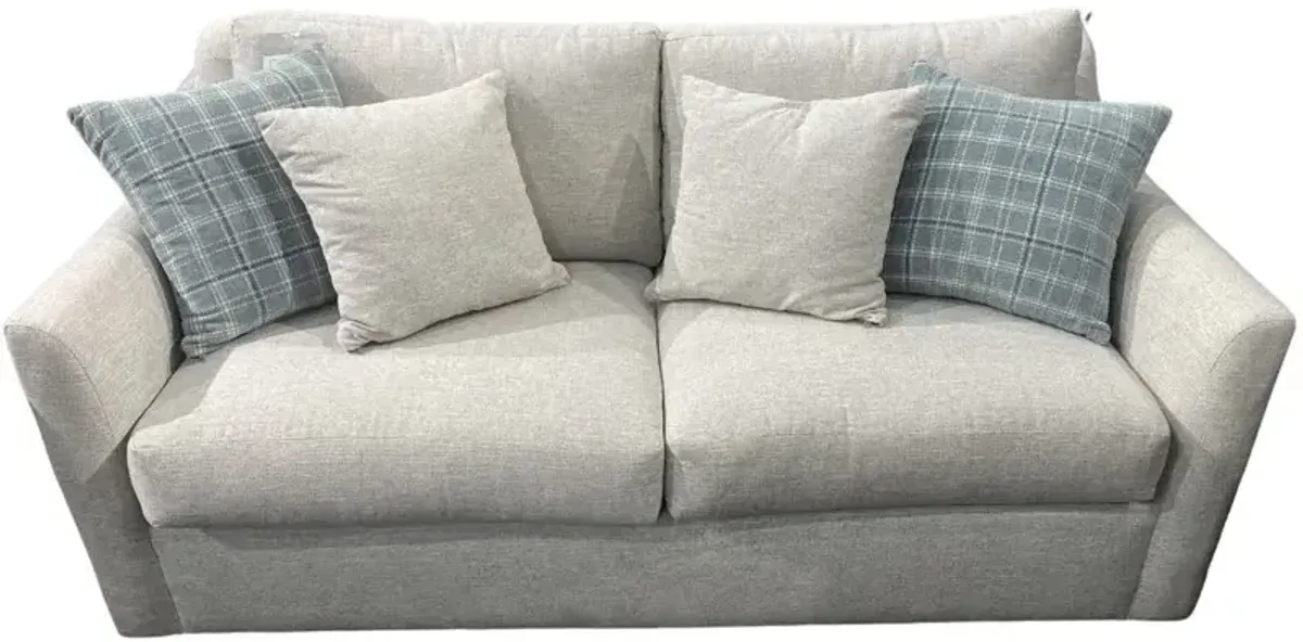 Speechless Oatmeal Queen Sleeper Sofa - Memory Foam