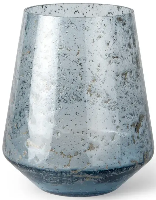 Robyn Tall Blue Glass Vase