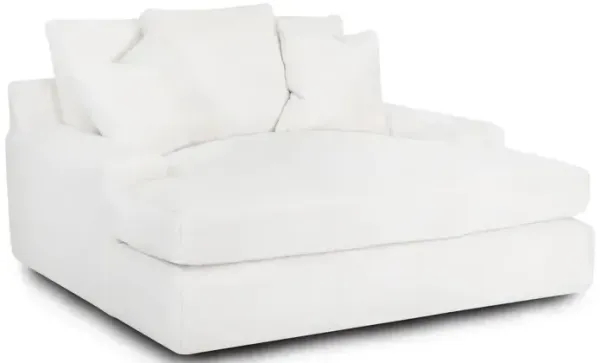 Grand Home Theatre Chaise - Badgely Pearl