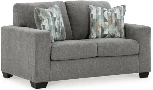 Deltona Loveseat - Graphite Gray