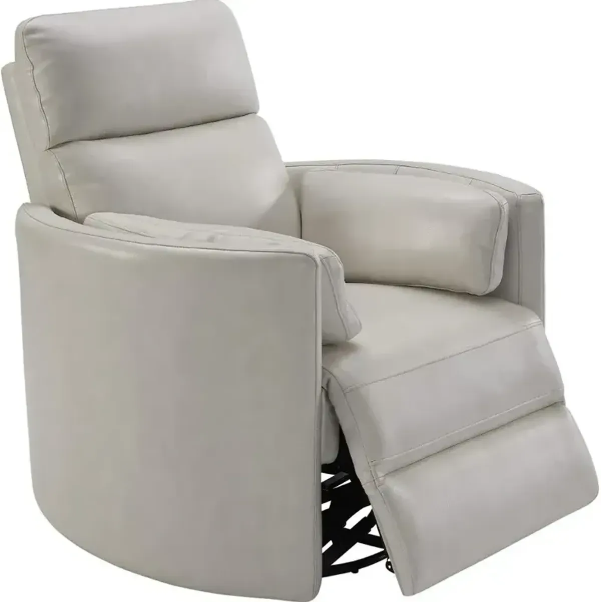 Radius Florence Ivory Power Cordless Swivel Glider Recliner