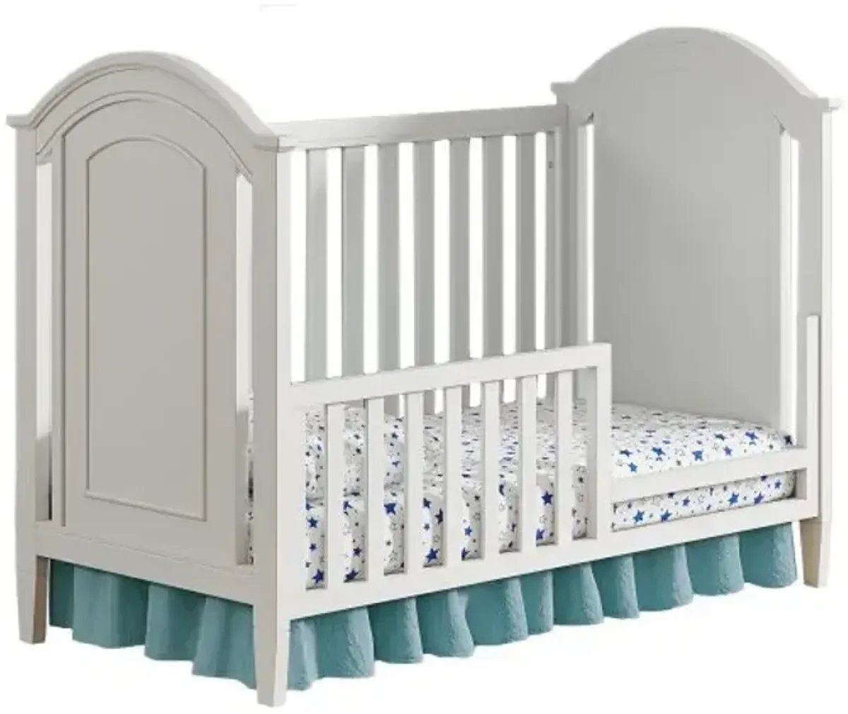 Harper Cottage Crib - White