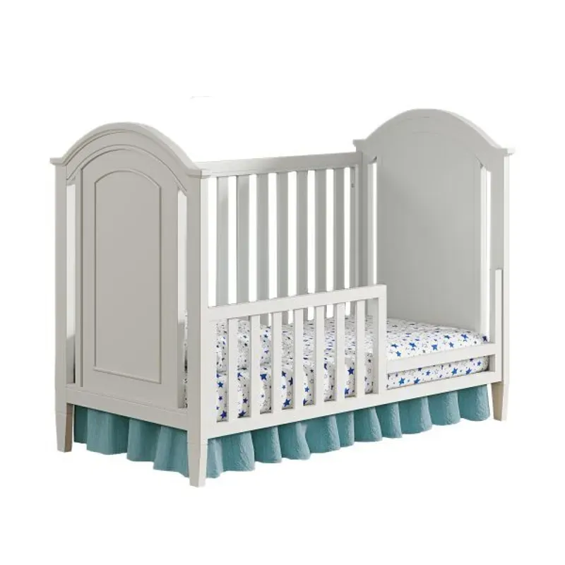 Harper Cottage Crib - White