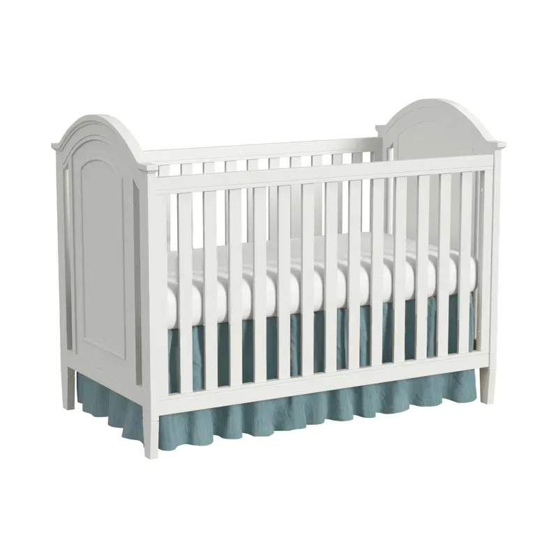 Harper Cottage Crib - White