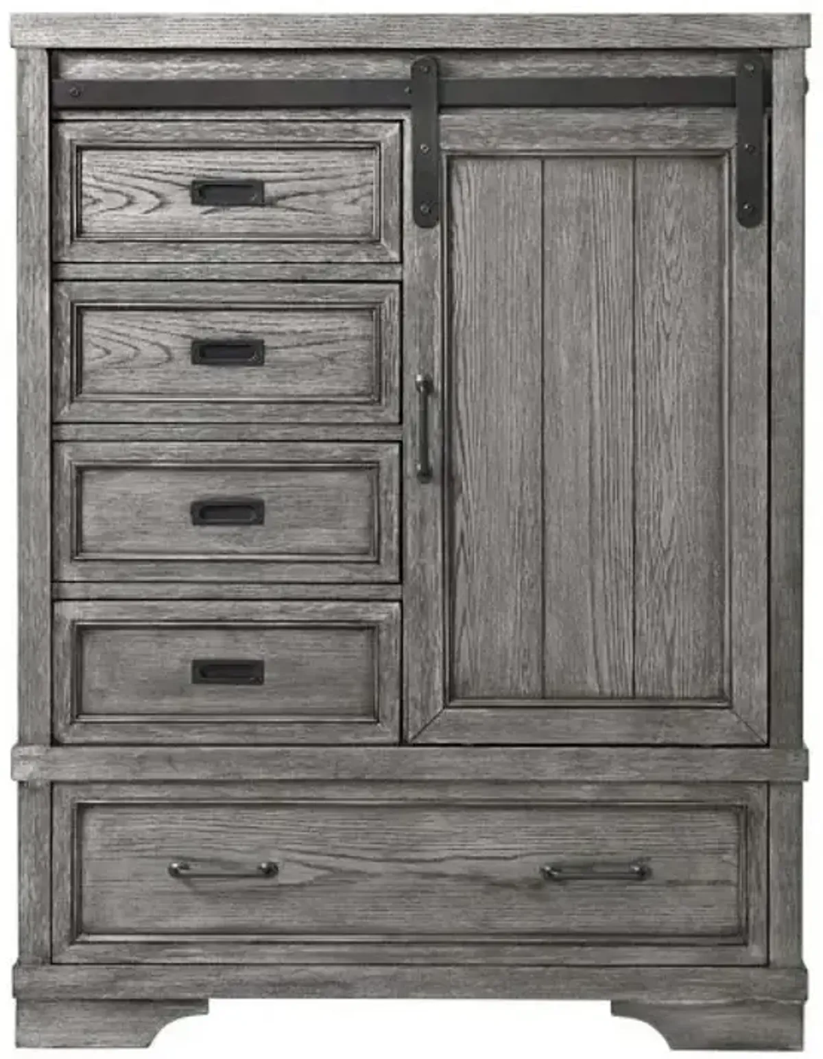 Foundry Chifferobe - Brushed Pewter