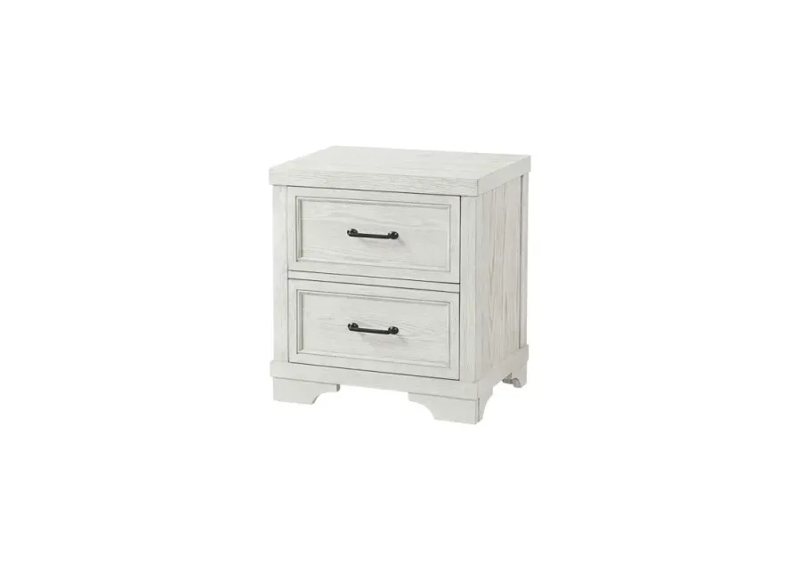 Foundry Nightstand - White Dove