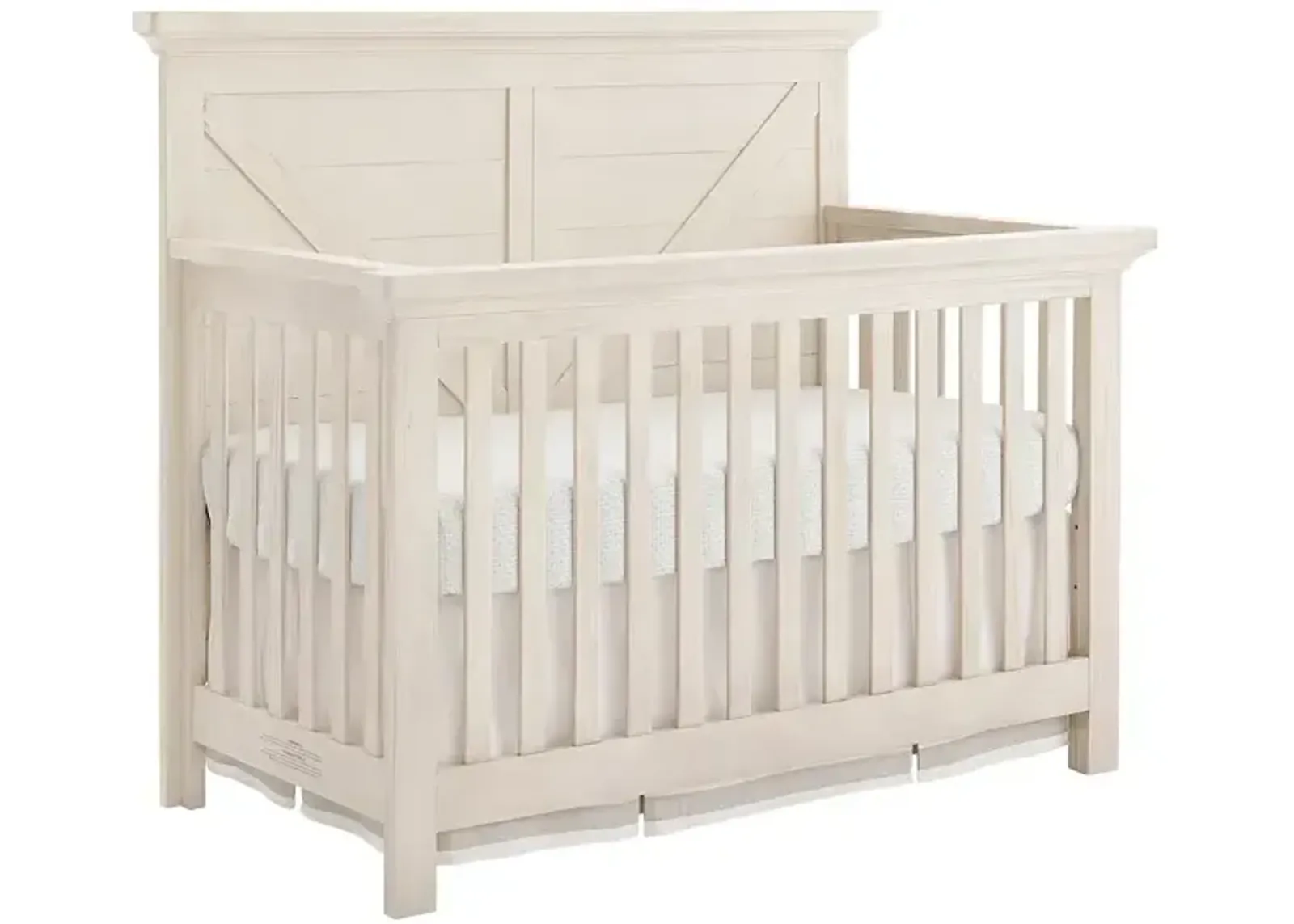 Westfield Crib - Brushed White