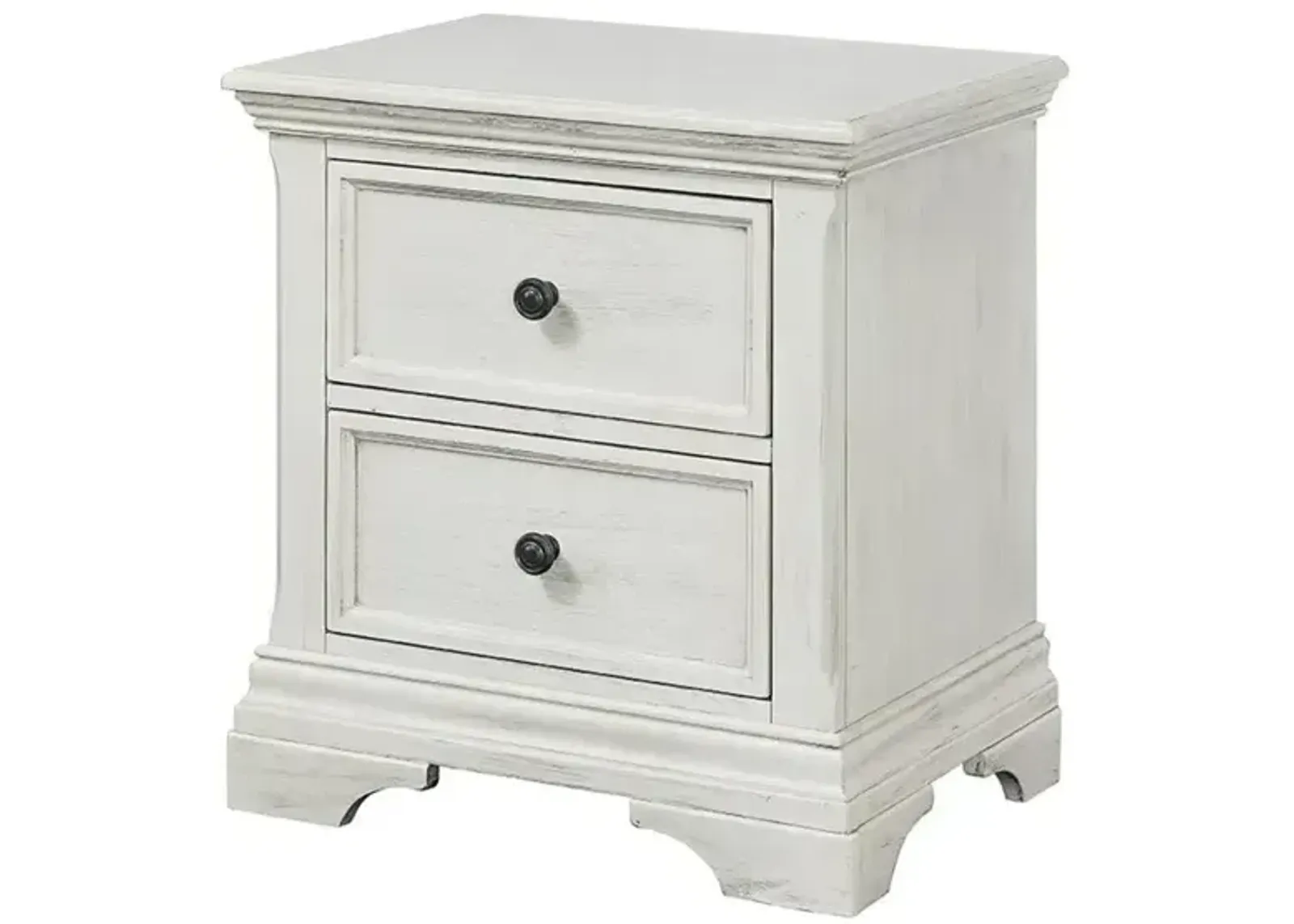 Olivia Nightstand - Brushed White