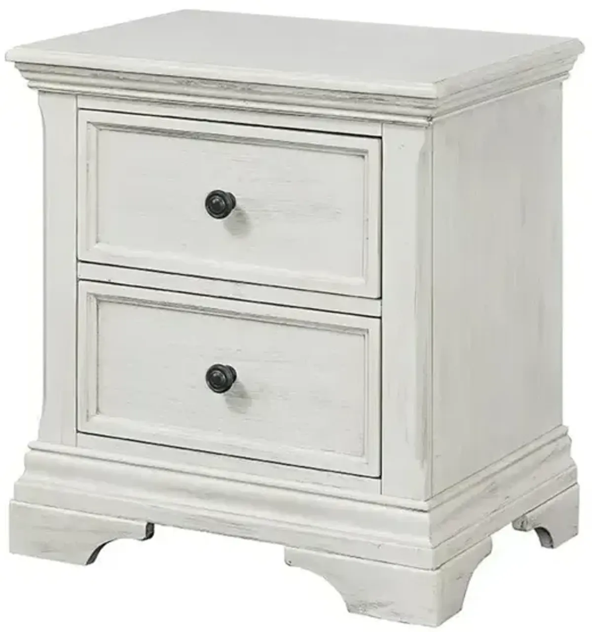 Olivia Nightstand - Brushed White