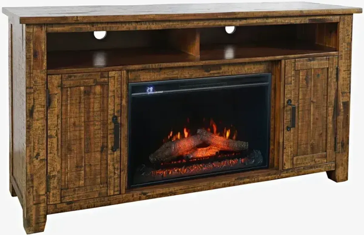 Cannon Valley Electric Fireplace Media Console